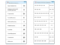 Комплект карточек (10) "Обучающий калейдоскоп. Умножение на 2, 5 и 10" - fgospostavki.ru - Радужный