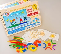 Игровой набор Фребеля "Узоры. Дымковская игрушка" (серия "Красота вокруг нас") - fgospostavki.ru - Радужный