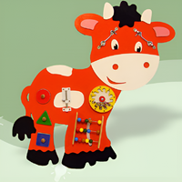 Бизиборд «Бычок» - fgospostavki.ru - Радужный