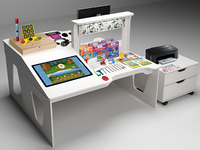 Профессиональный стол логопеда "Лого-Про Макс+" - fgospostavki.ru - Радужный