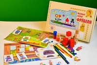 Игровой набор Фребеля "Иван-дурак" (серия "Сказочный мир". Выпуск 2) - fgospostavki.ru - Радужный