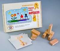 Игровой набор Фребеля "Кирпичики" (серия "Эксперимент") - fgospostavki.ru - Радужный