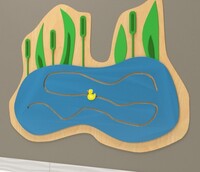 Бизиборд «Озеро» - fgospostavki.ru - Радужный