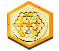 Бизиборд «Пчелиные соты №2» - fgospostavki.ru - Радужный