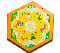 Бизиборд «Пчелиные соты №4» - fgospostavki.ru - Радужный