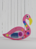 Бизиборд «Розовый фламинго» - fgospostavki.ru - Радужный