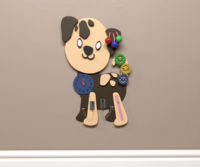 Бизиборд «Собачка» - fgospostavki.ru - Радужный