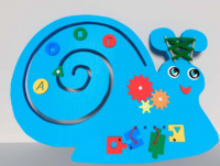 Бизиборд «Улитка» - fgospostavki.ru - Радужный