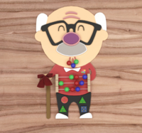 Бизиборд «Дорогой дедушка» - fgospostavki.ru - Радужный