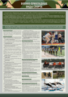 Стенд "Военно-прикладные виды спорта" - fgospostavki.ru - Радужный