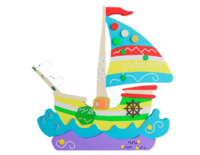 Бизиборд «Морской кораблик» - fgospostavki.ru - Радужный