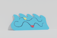 Бизиборд «Морская волна» - fgospostavki.ru - Радужный