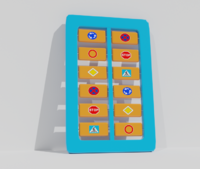 Игровая панель «Дорожные знаки»  - fgospostavki.ru - Радужный