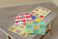 Логомишень на магнитах - fgospostavki.ru - Радужный