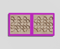 Межполушарная доска №12 фиолетовая - fgospostavki.ru - Радужный