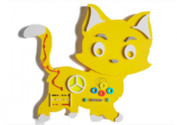 Бизиборд «Котенок» - fgospostavki.ru - Радужный