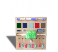 Модуль для развития тактильных ощущений со щетинкой - fgospostavki.ru - Радужный