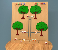 Настенная панель «Деревья» - fgospostavki.ru - Радужный