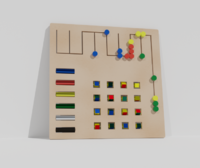 Настенный модуль «Радуга» - fgospostavki.ru - Радужный