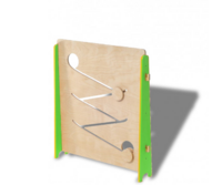 Развивающая панель с зигзагом - fgospostavki.ru - Радужный