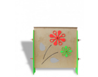 Развивающая панель с цветочком-ромашкой - fgospostavki.ru - Радужный