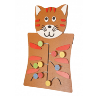 Бизиборд «Кот» - fgospostavki.ru - Радужный