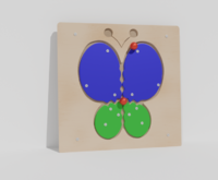 Панель-лабиринт «Бабочка» - fgospostavki.ru - Радужный