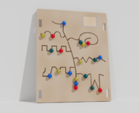 Панель-лабиринт «Дорожки» - fgospostavki.ru - Радужный