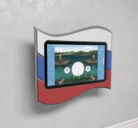 Интерактивная панель с программным логопедическим комплексом «Флаг России» - fgospostavki.ru - Радужный