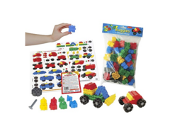 Конструктор «Транспортные средства» 64 детали - fgospostavki.ru - Радужный