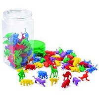 Счетный материал фигурки "Дикие животные" - fgospostavki.ru - Радужный