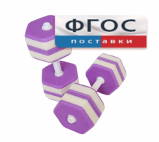 Аквагантели шестигранные - fgospostavki.ru - Радужный