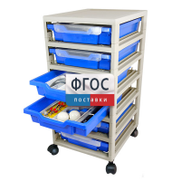 Стойка для цифровой лаборатории для дошкольников и младших школьников (рабочее место преподавателя для работы с группой) - fgospostavki.ru - Радужный