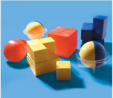 Набор для объемных представлений дробей в виде шаров и кубов. - fgospostavki.ru - Радужный