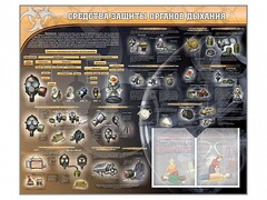 Стенд "Средства защиты органов дыхания (индивидуальные средства защиты)" - fgospostavki.ru - Радужный