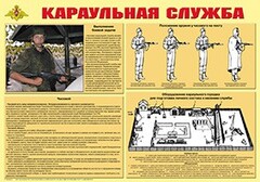 Плакат "Караульная служба" - fgospostavki.ru - Радужный