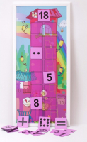 Магнитная доска "Город цифр" - fgospostavki.ru - Радужный