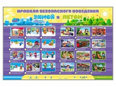 Интерактивный стенд "Правила безопасного поведения Зимой и Летом" - fgospostavki.ru - Радужный