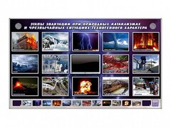 Многофункциональный интерактивный стенд-тренажер "Этапы эвакуации при природных катаклизмах и чрезвычайных ситуациях техногенного характера" - fgospostavki.ru - Радужный