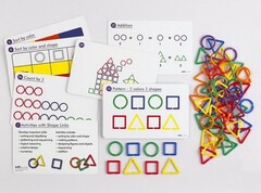 Набор соединяющихся звеньев с карточками заданий - fgospostavki.ru - Радужный