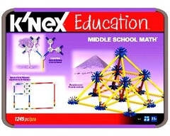 Конструктор Образовательный K'NEX Education "Математика, Алгебра, Геометрия: средняя школа" - fgospostavki.ru - Радужный