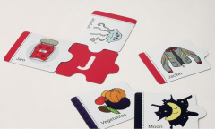 Набор магнитных карточек "Английский алфавит" (базовый комплект) - fgospostavki.ru - Радужный