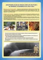 Комплект плакатов "Добровольная пожарная дружина" - fgospostavki.ru - Радужный