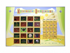 Интерактивный стенд "Музыкальные инструменты" - fgospostavki.ru - Радужный
