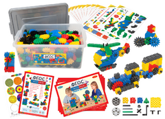 Конструктор STEM "Шестеренки" 800 деталей - fgospostavki.ru - Радужный