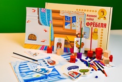 Игровой набор Фребеля "Мороз Иванович" (серия "Сказочный мир". Выпуск 2) - fgospostavki.ru - Радужный