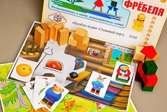 Игровой набор Фребеля "Колобок" (серия "Сказочный мир". Выпуск 1) - fgospostavki.ru - Радужный