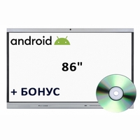 Интерактивная панель 86" (Android)  - fgospostavki.ru - Радужный
