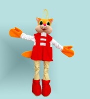 Ростовая кукла "Кошка" - fgospostavki.ru - Радужный