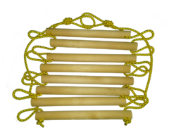 Лестница веревочная напольная (2350х300 миллиметров) - fgospostavki.ru - Радужный